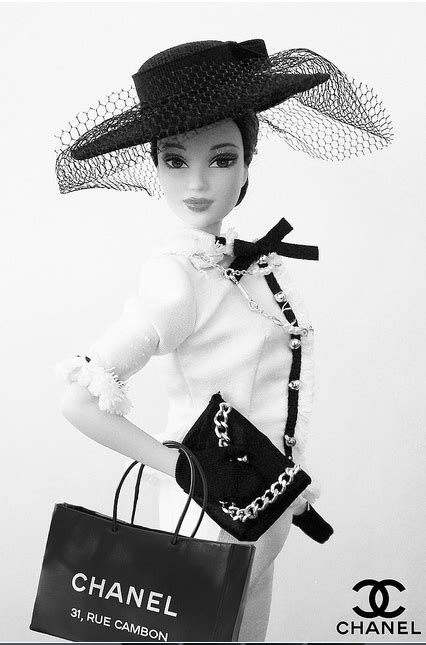 vintage chanel barbie|Chanel Barbie.